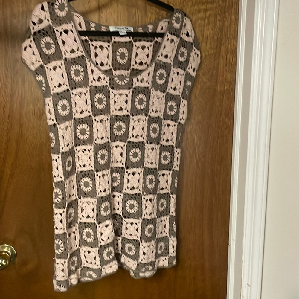 Forever 21 crocheted sweater